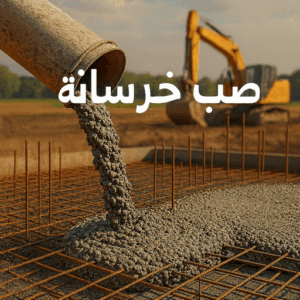 صب خرسانة